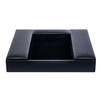 Dacasso Black Leatherette Enhanced Conference Room Organizer AG-1390